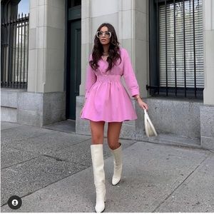 Zara Pink Mini Dress